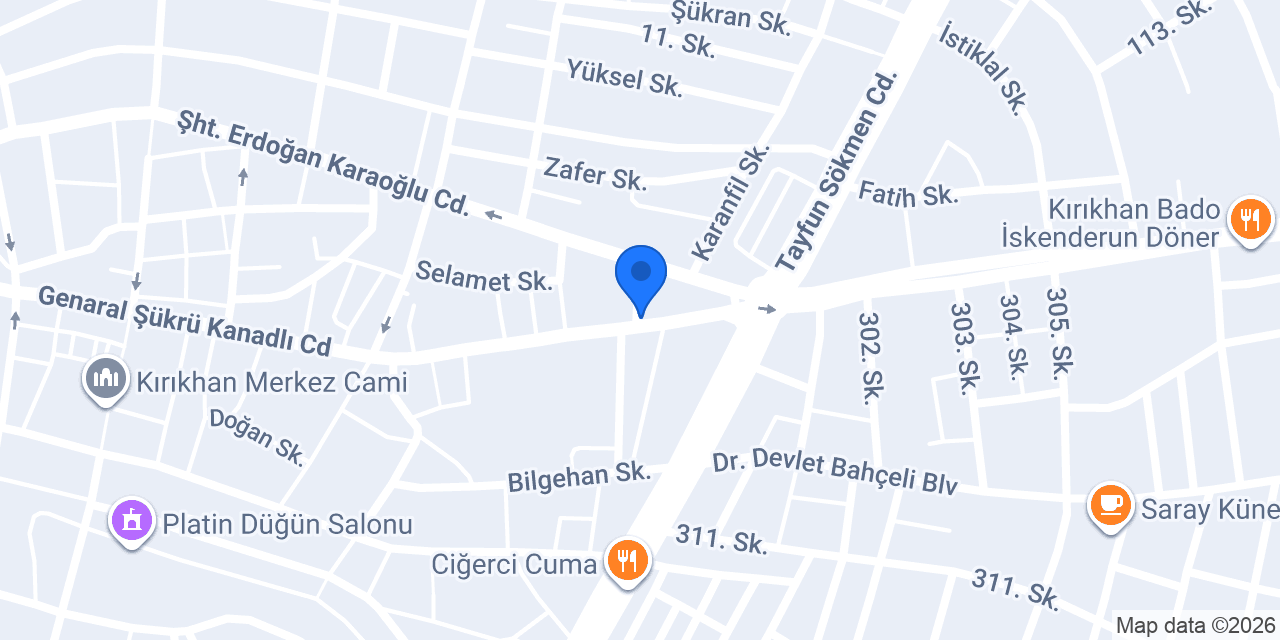 Çiftlik Et konumu