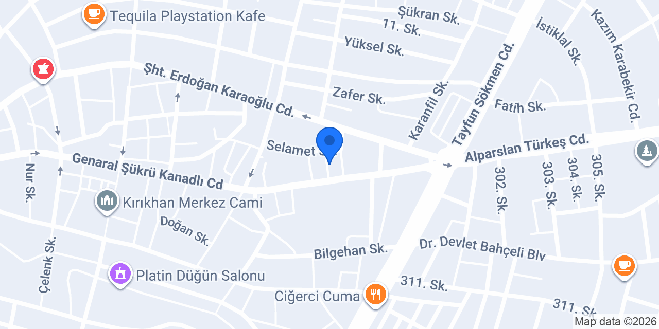 Dedeoğlu Sigorta konumu