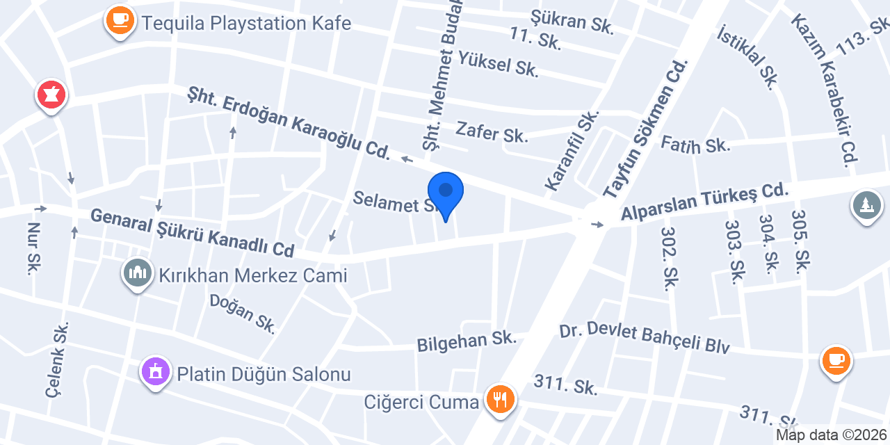 Av. Veysel AÇAY konumu