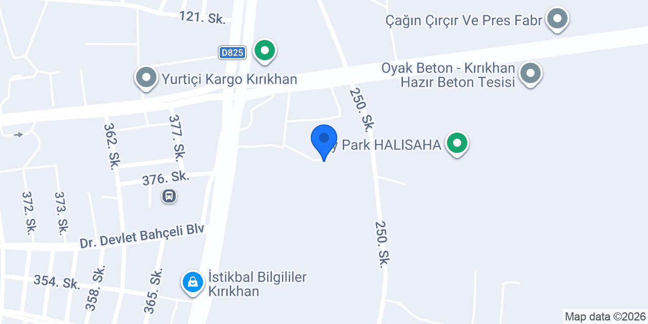 HAK GIDA SAN VE TİC LTD ŞTİ konumu