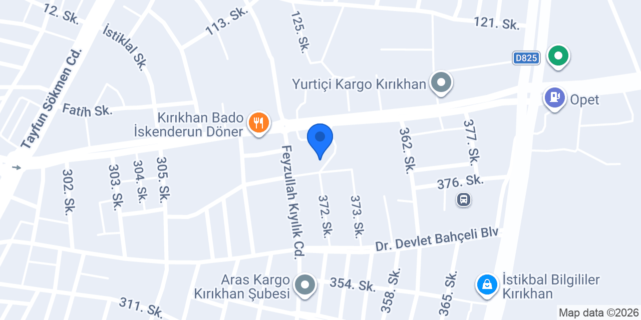 ERAL GRUP YAPI MARKET konumu