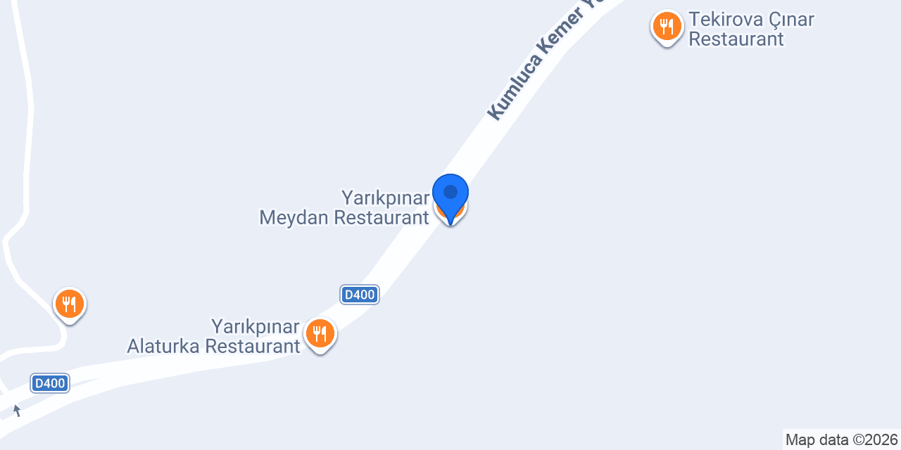 Yarıkpınar Meydan Restaurant konumu