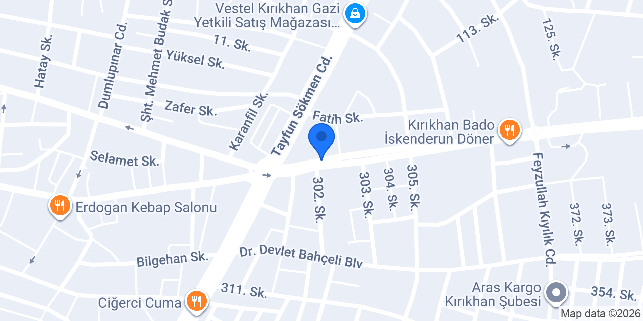 Ekspress Nakliyat konumu