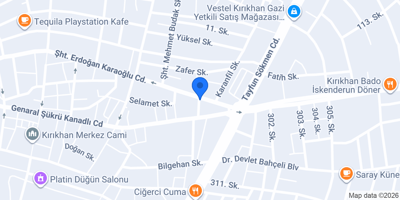 UZUNAY YEMEKÇİLİK konumu