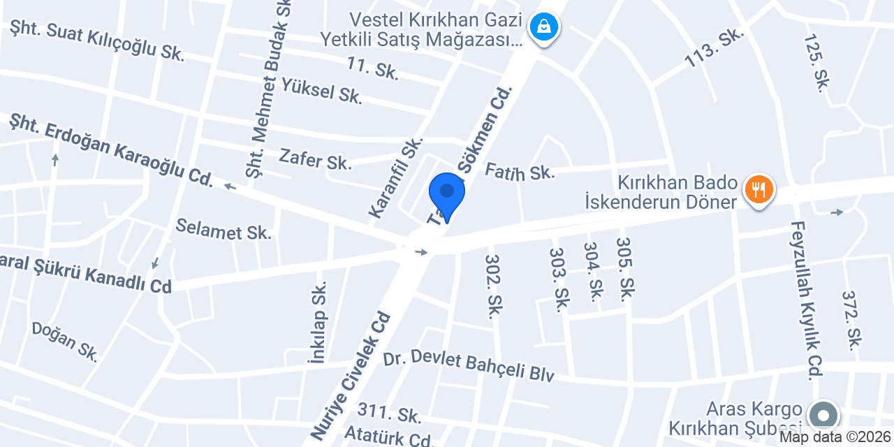 Yıldırımhan Ticaret konumu