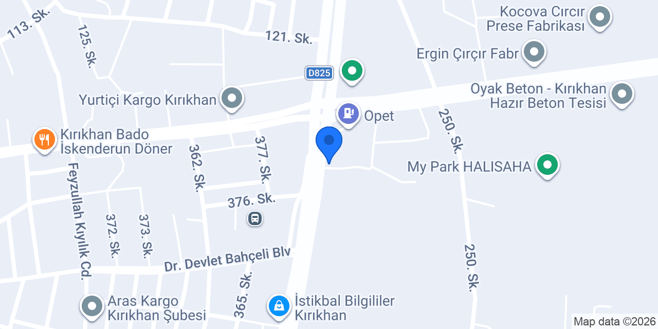 İPEKLER RENT A CAR konumu
