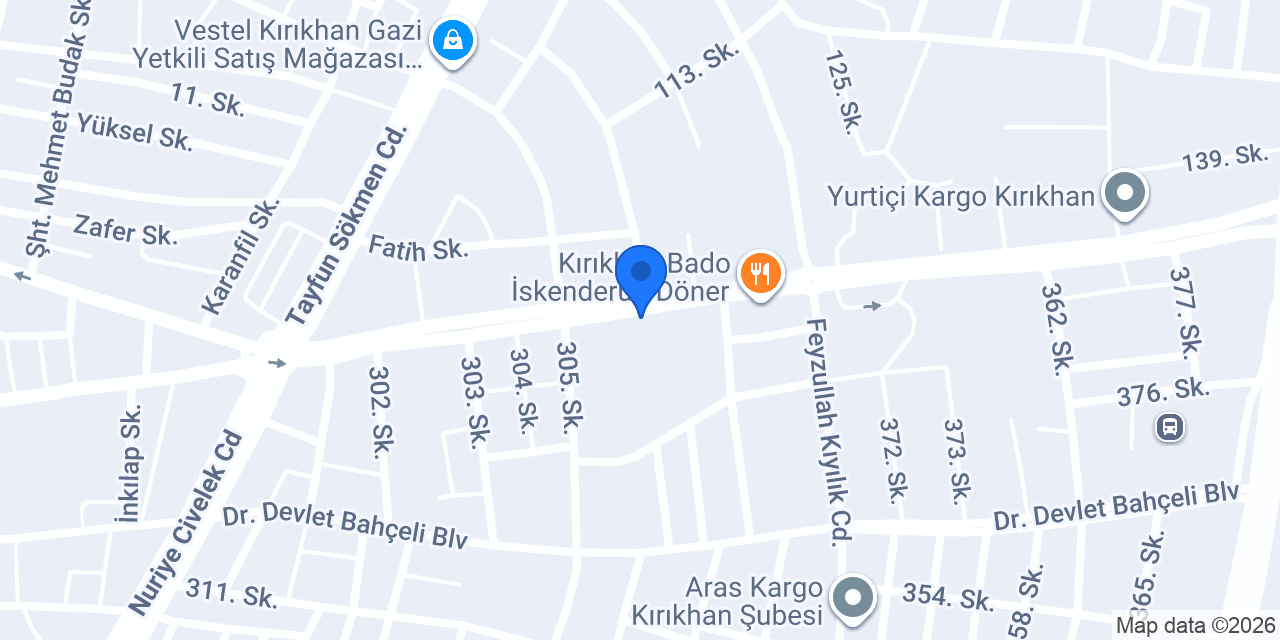 Pamukçuoğlu Oto Galeri konumu
