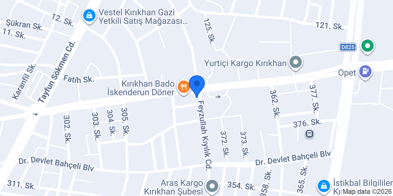 Reis Döner konumu