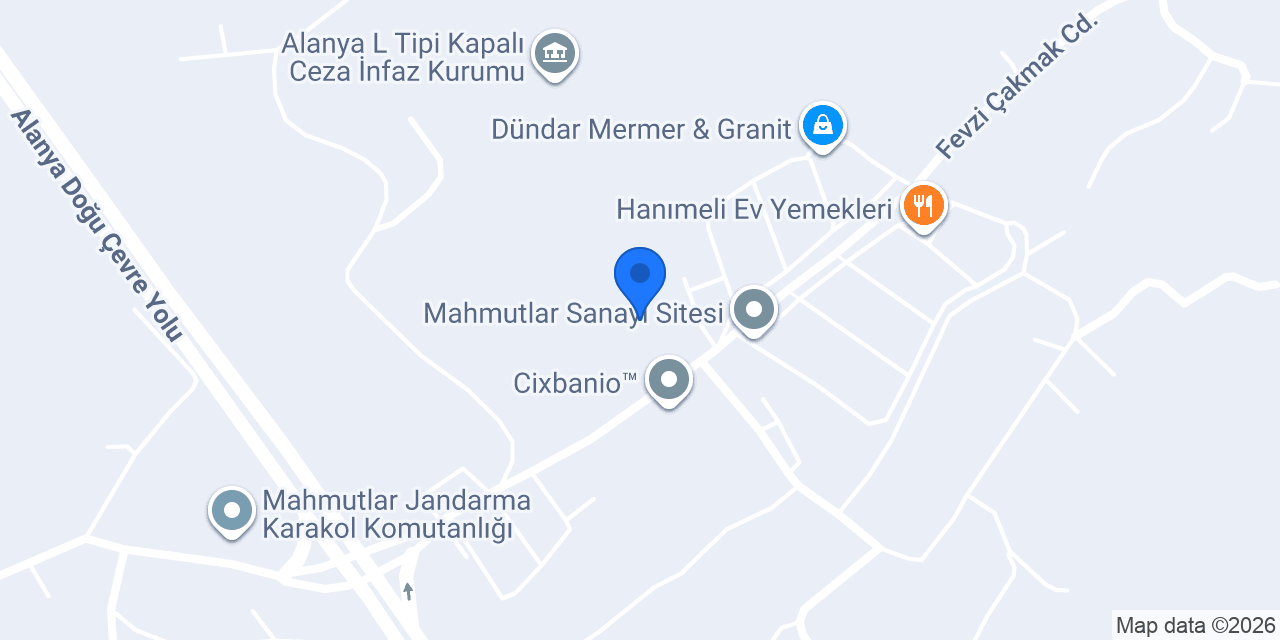 Pınar Mobilya konumu