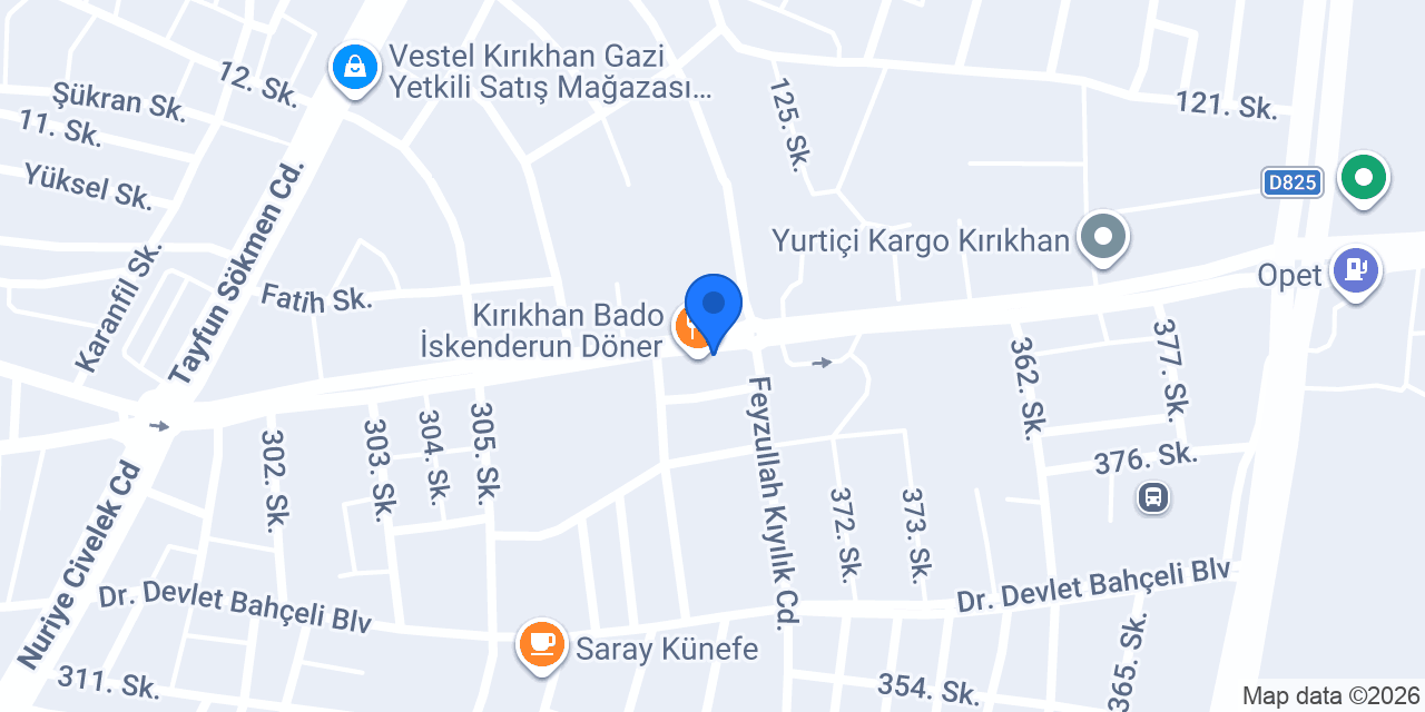 İzz - et Döner konumu