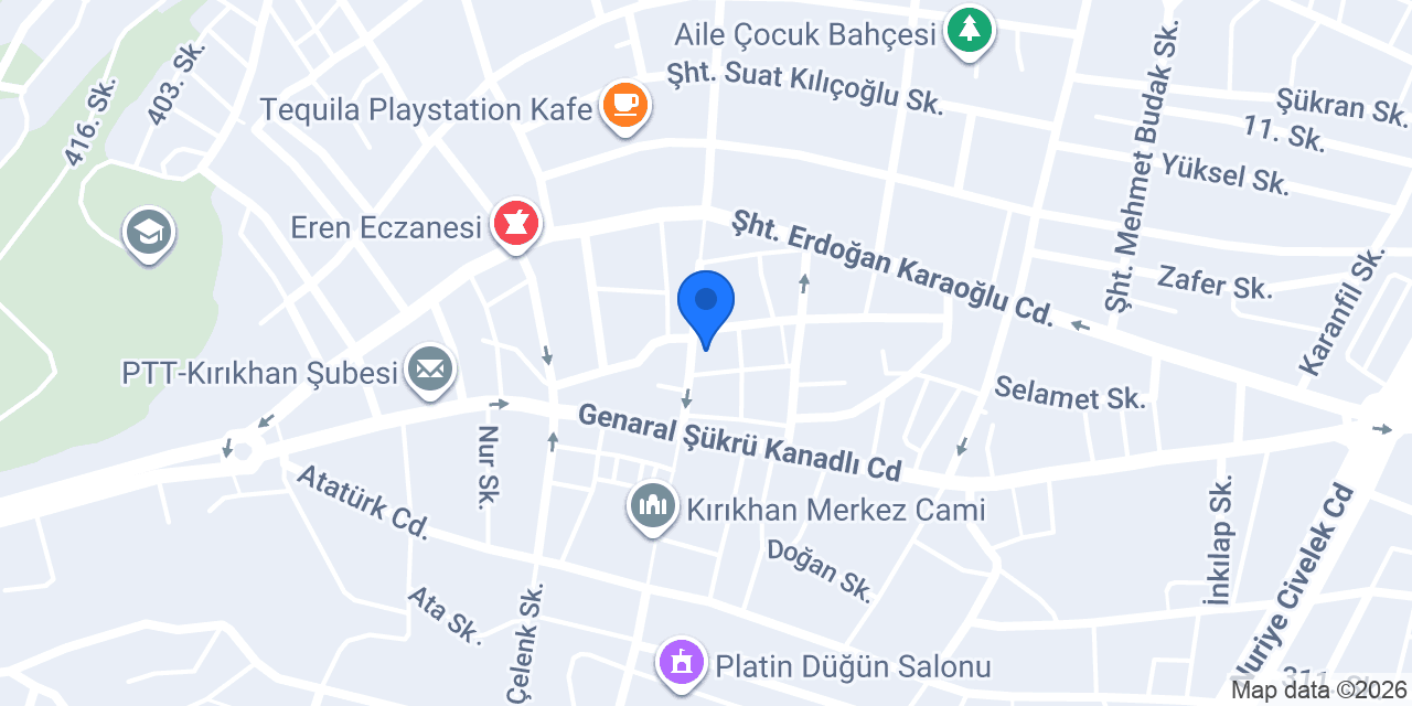 Kız Teknik Ve Meslek Lisesi konumu