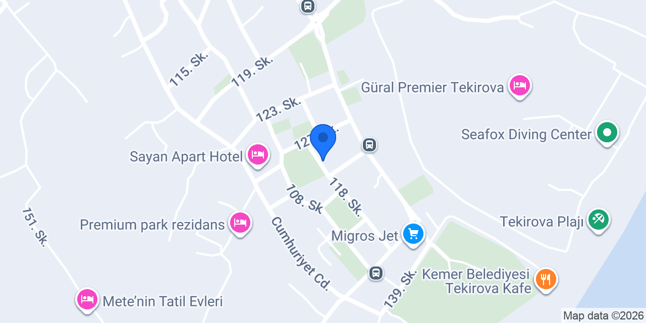 Hanımeli Ev Yemekleri konumu