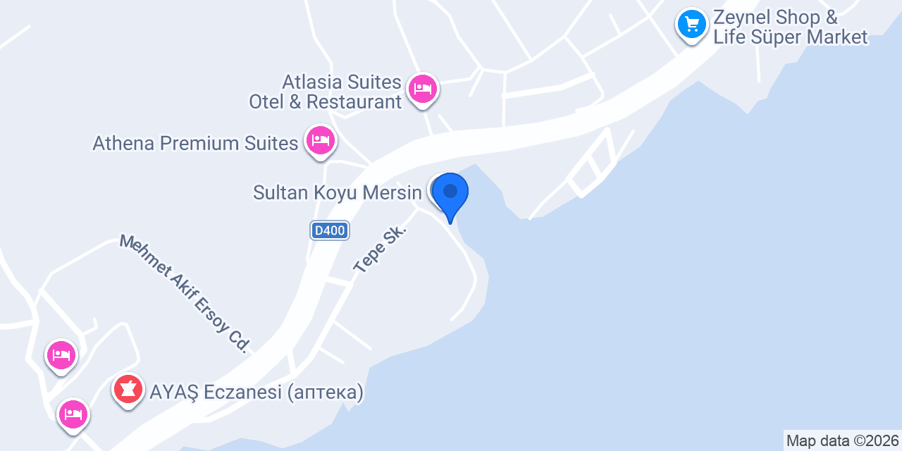 Ayaş sultan koyu Kurtuluş aile cay bahçesi konumu
