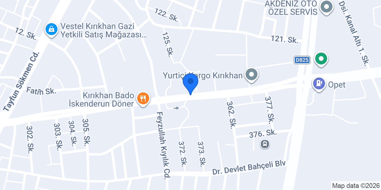 Yaşam Et Pazarı konumu