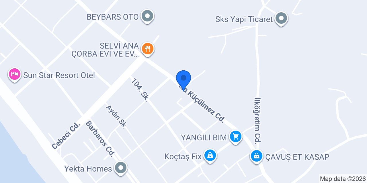 Rayon Property Real Estate недвижимость в Турции konumu