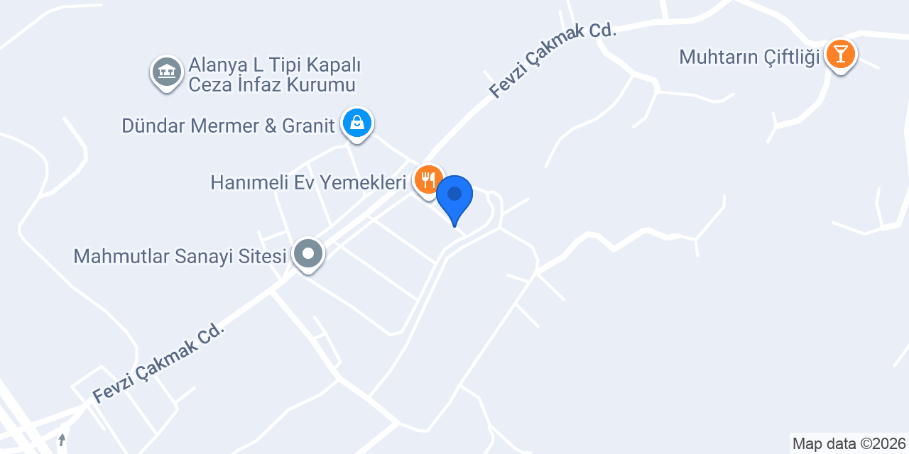 MAHMUTLAR ROTBALANS konumu