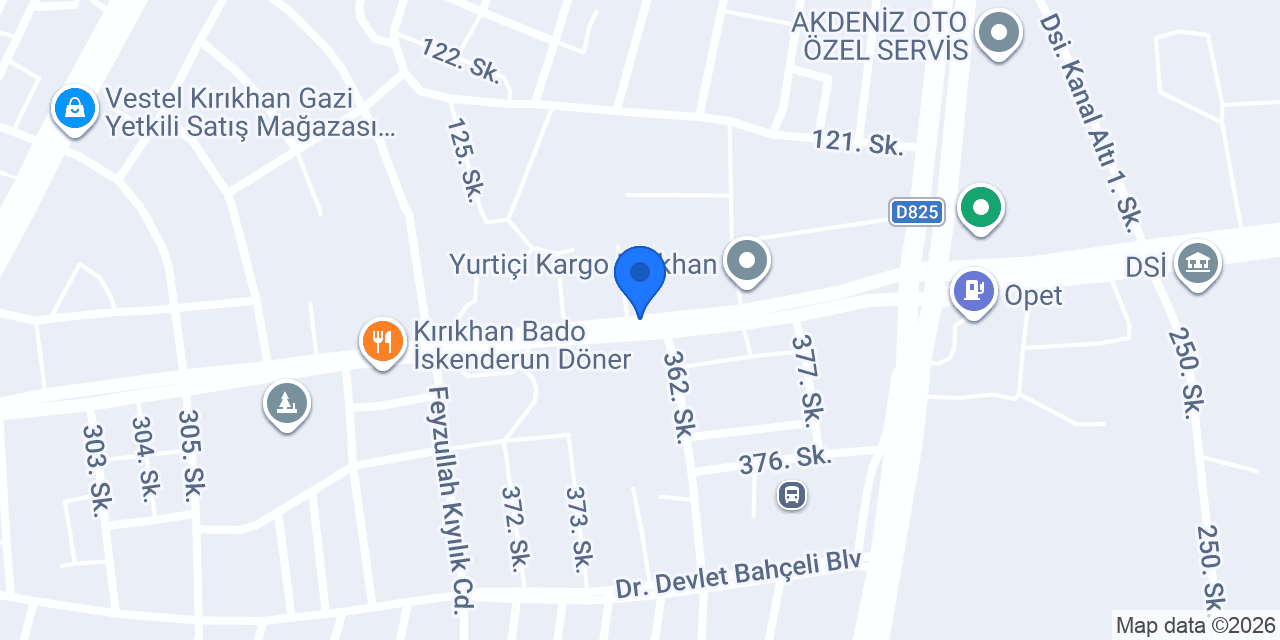 KIRIKHAN TARIM konumu