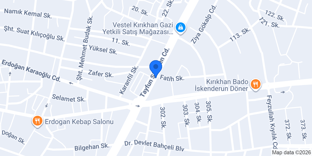 Atalay Market konumu