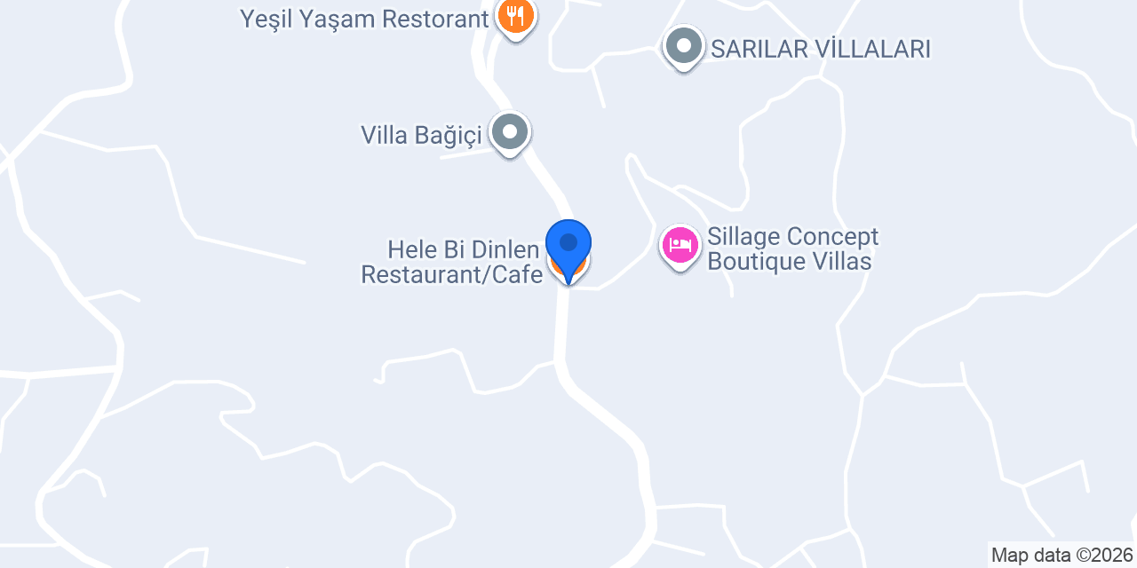 Hele Bi Dinlen Restaurant/Cafe konumu