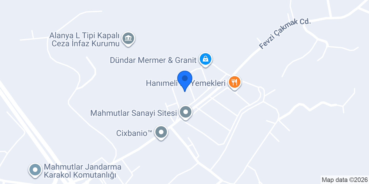 Celiloğlu Mobilya konumu
