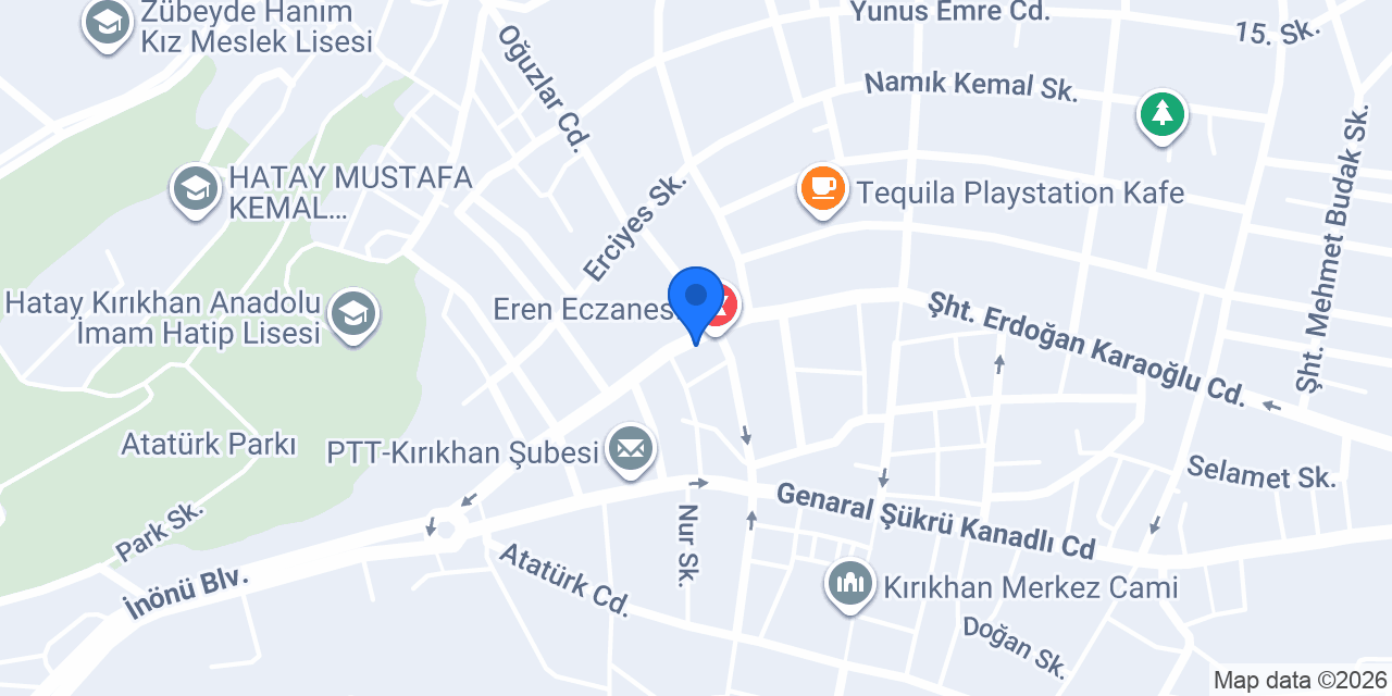 Argun Eczanesi konumu