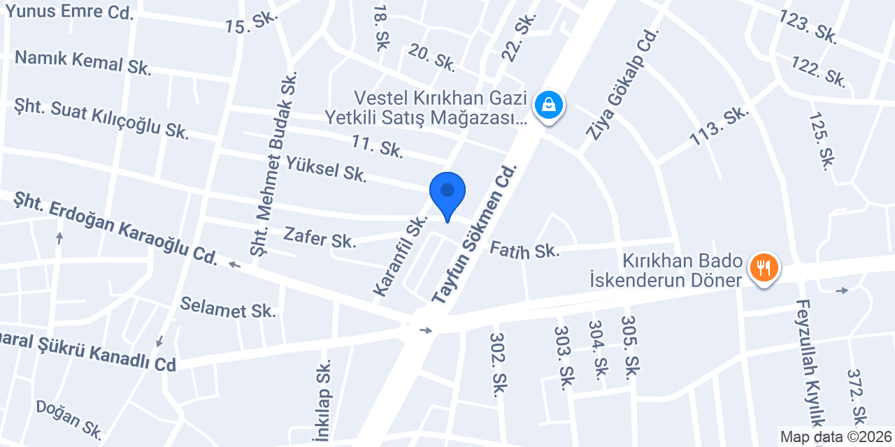 NACAR ELEKTRİK konumu