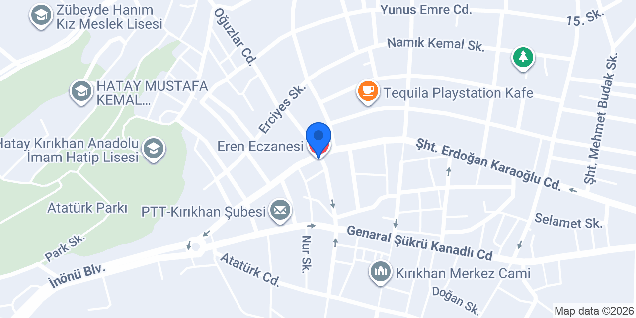 Eren Eczanesi konumu