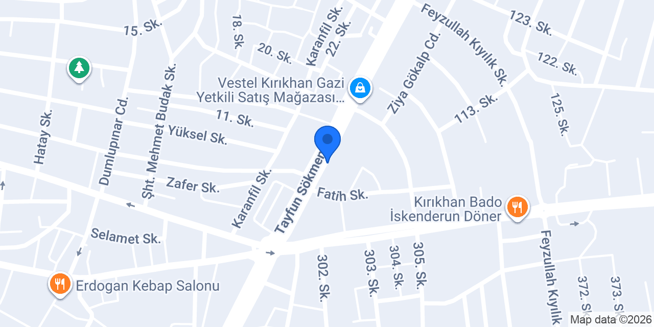 KÜÇÜK YAPI MARKET konumu