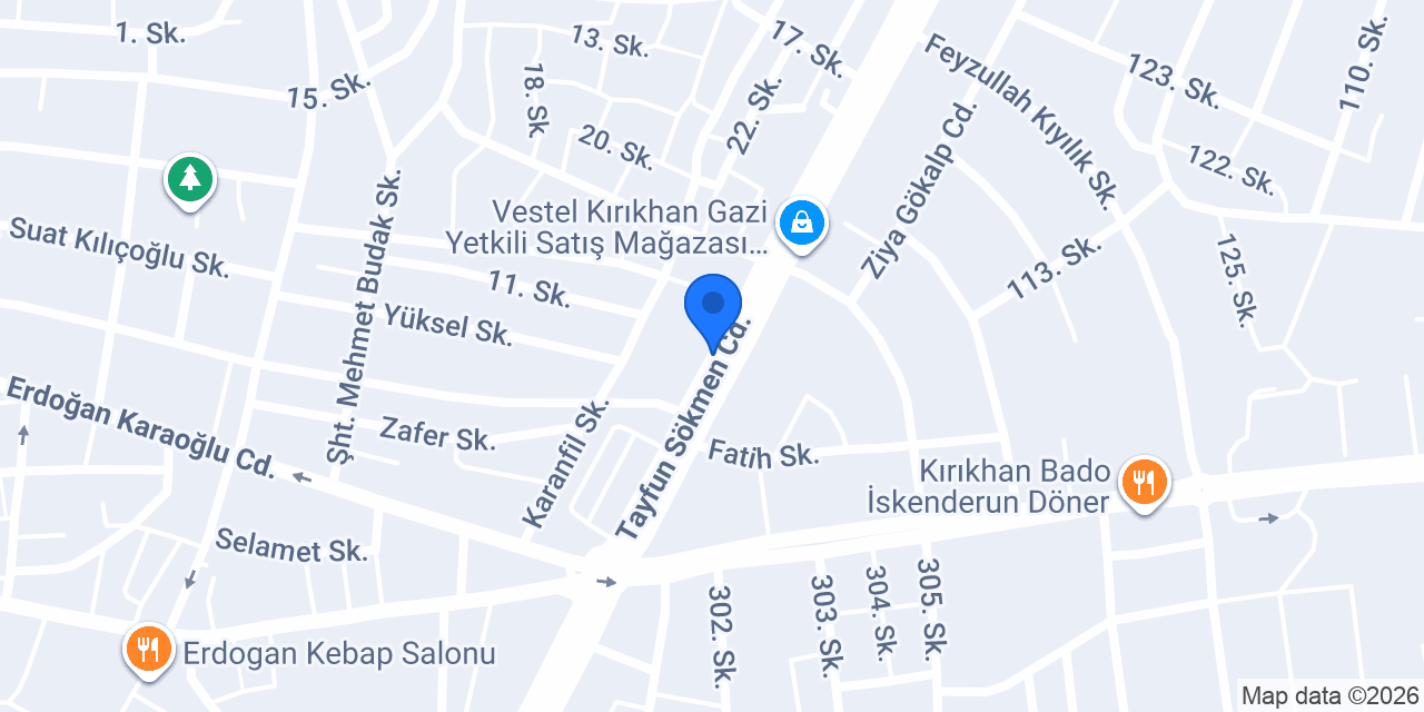 MAVİ SOĞUTMA konumu