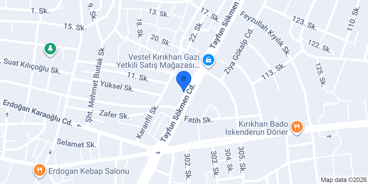 Empati Veteriner Muayenehanesi konumu