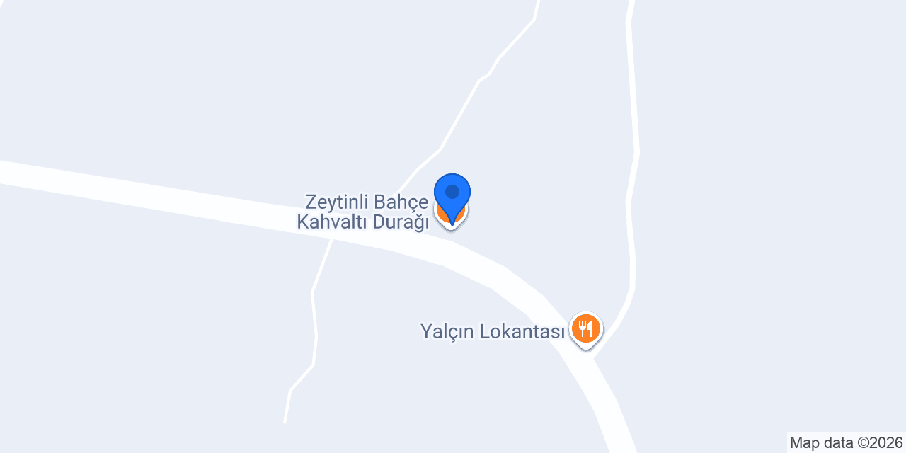 Zeytinli Bahçe Kahvaltı Durağı konumu