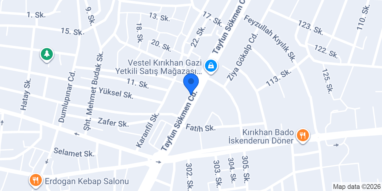 Hafızoğlu Elektronik konumu