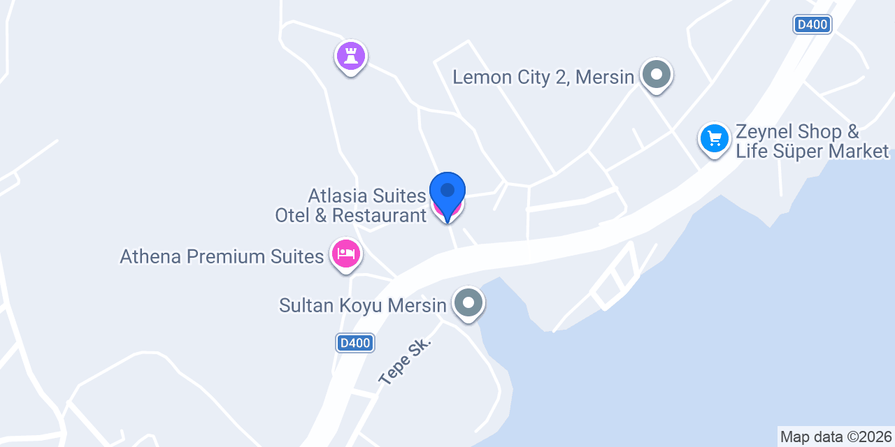 Atlasia Suites Otel & Restaurant konumu