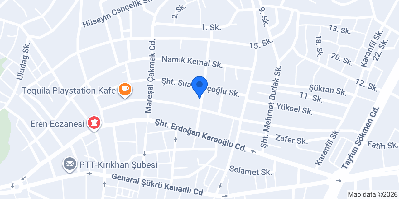 huseyın okcular hastane taksı konumu