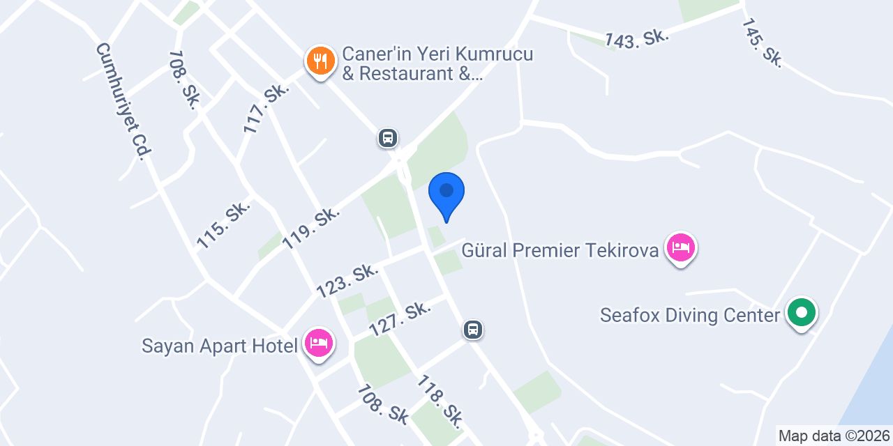 Ptt-tekirova Şubesi konumu