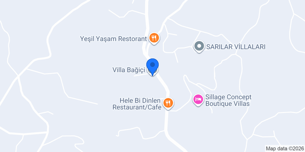 Villa Bağiçi konumu