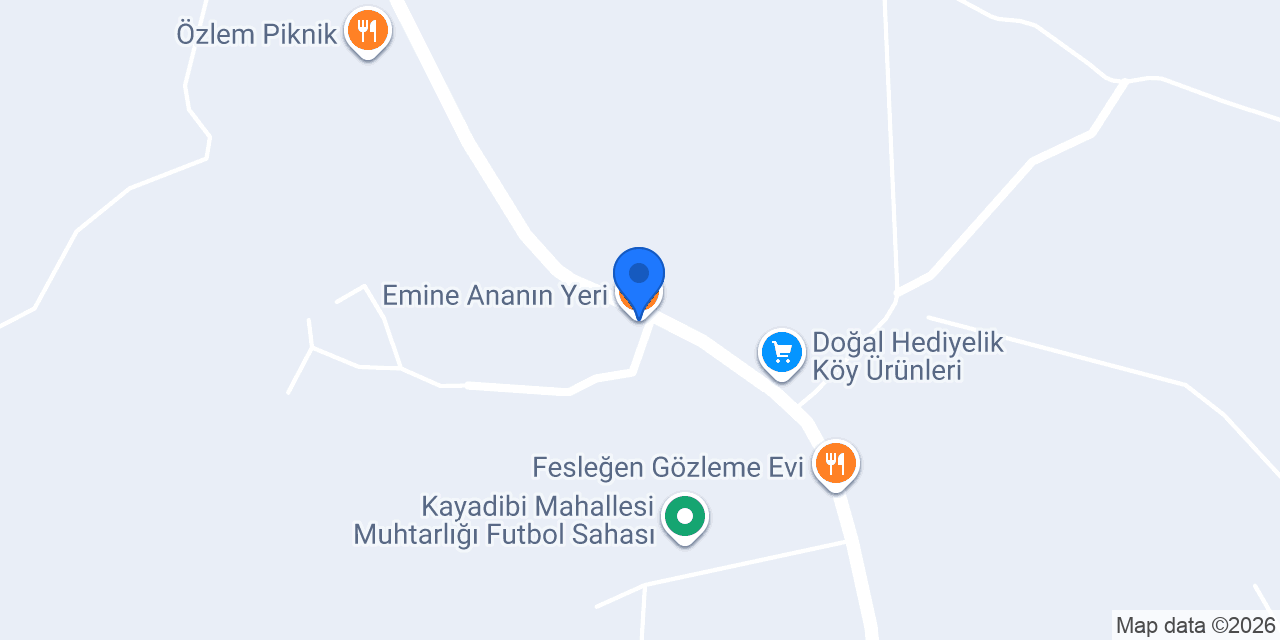 Emine Ananın Yeri konumu