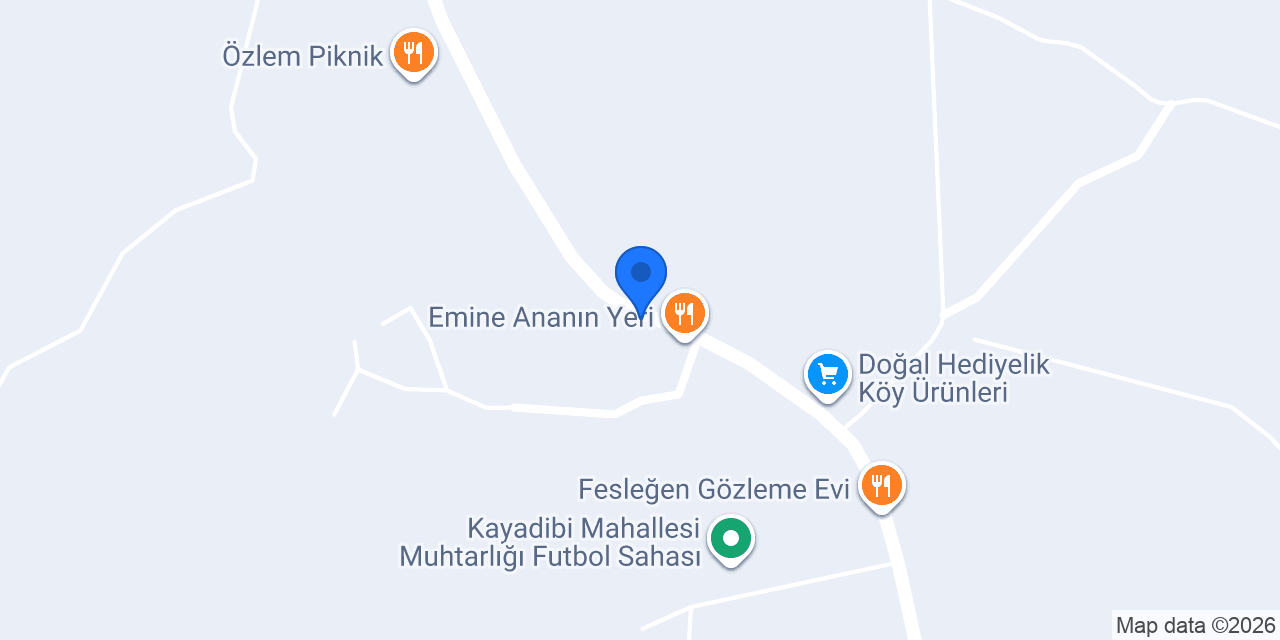 Özbekler Börek Salonu konumu