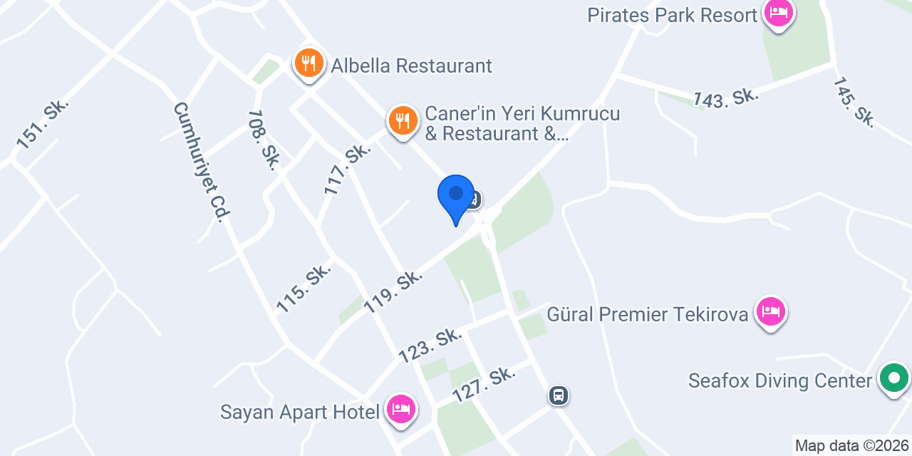Tekirova Özlem Eczanesi konumu