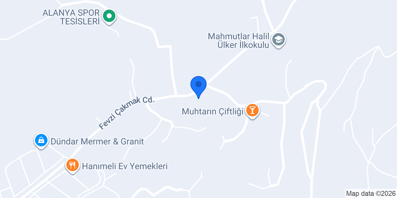 Akman mobilya konumu