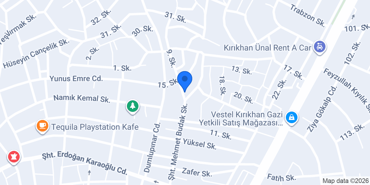 YILAL ULUSLARARASI NAKLİYAT konumu
