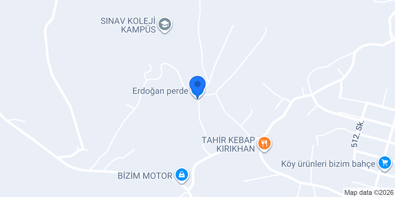 Erdoğan perde konumu