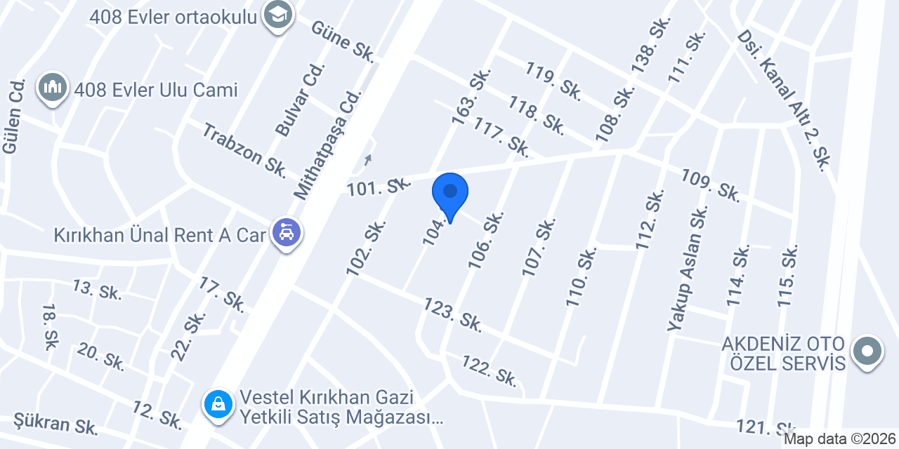Hak Ticaret Toptan Gıda konumu
