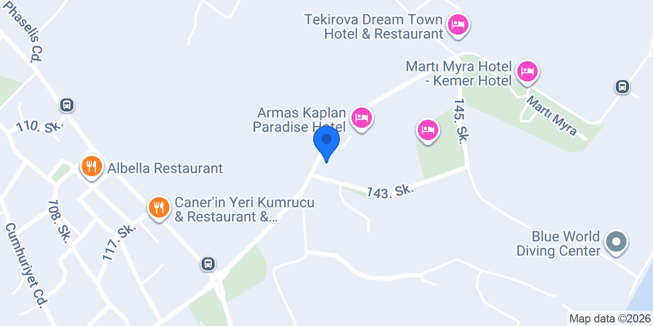 TEKİROVA ELİN ECZANESİ konumu