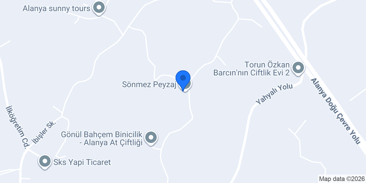 Sönmez Peyzaj konumu