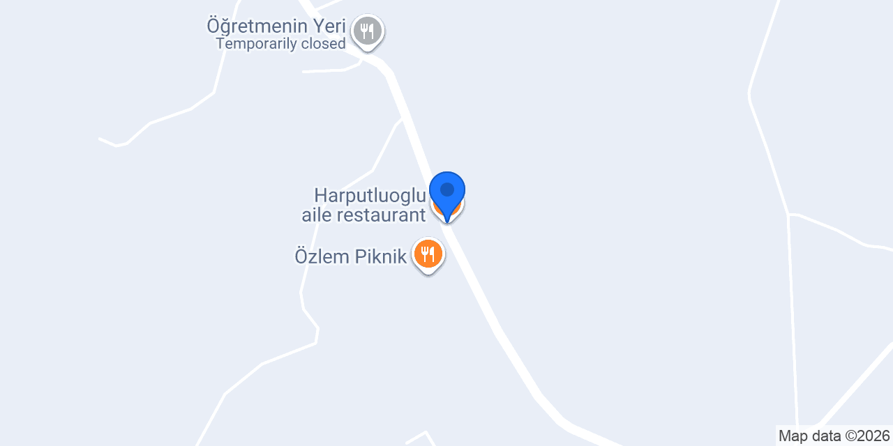Harputluoglu aile restaurant konumu