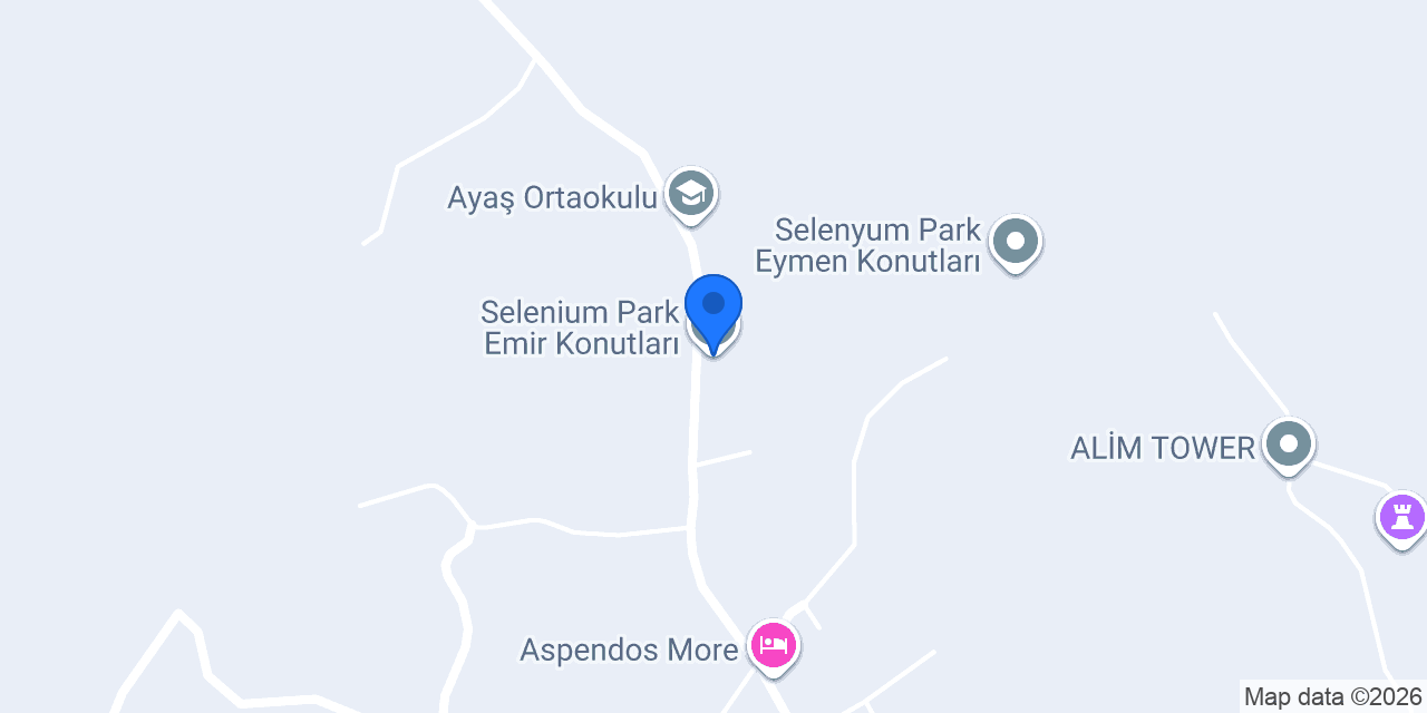 Selenium Park Emir Konutları konumu