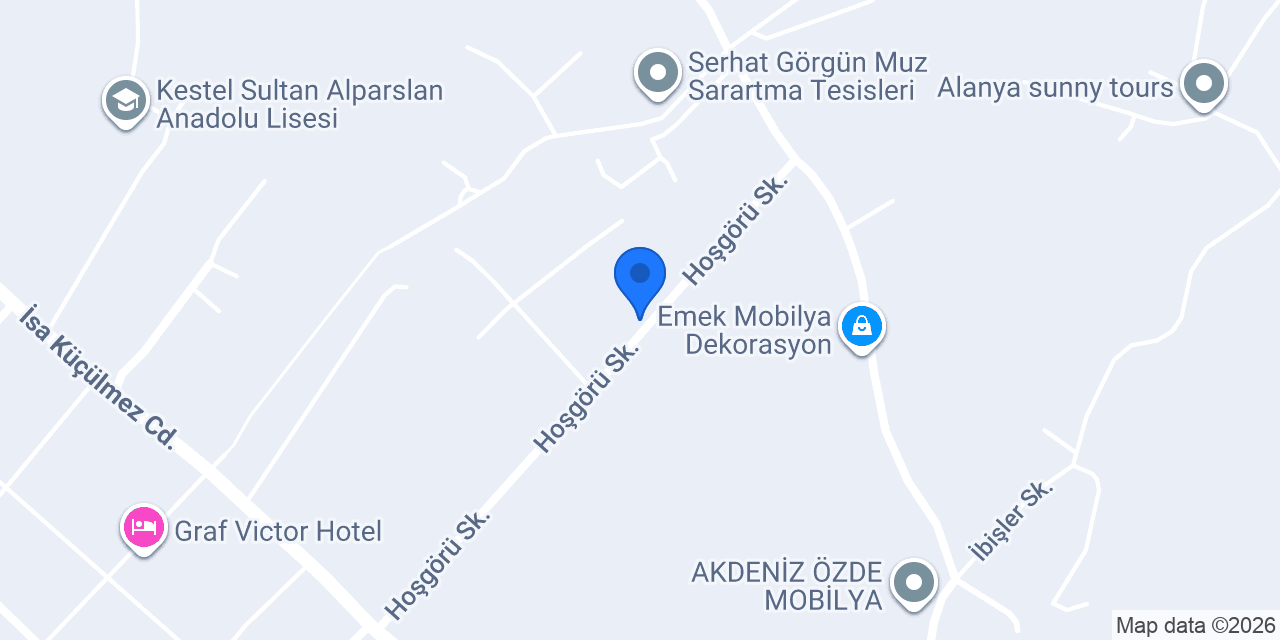 Kurt Group Mobilya ve İç Mimarlık konumu