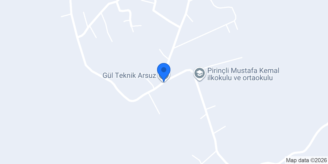 Gül Teknik Arsuz konumu