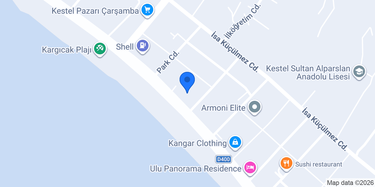 Kestel Alanya Polikliniği konumu